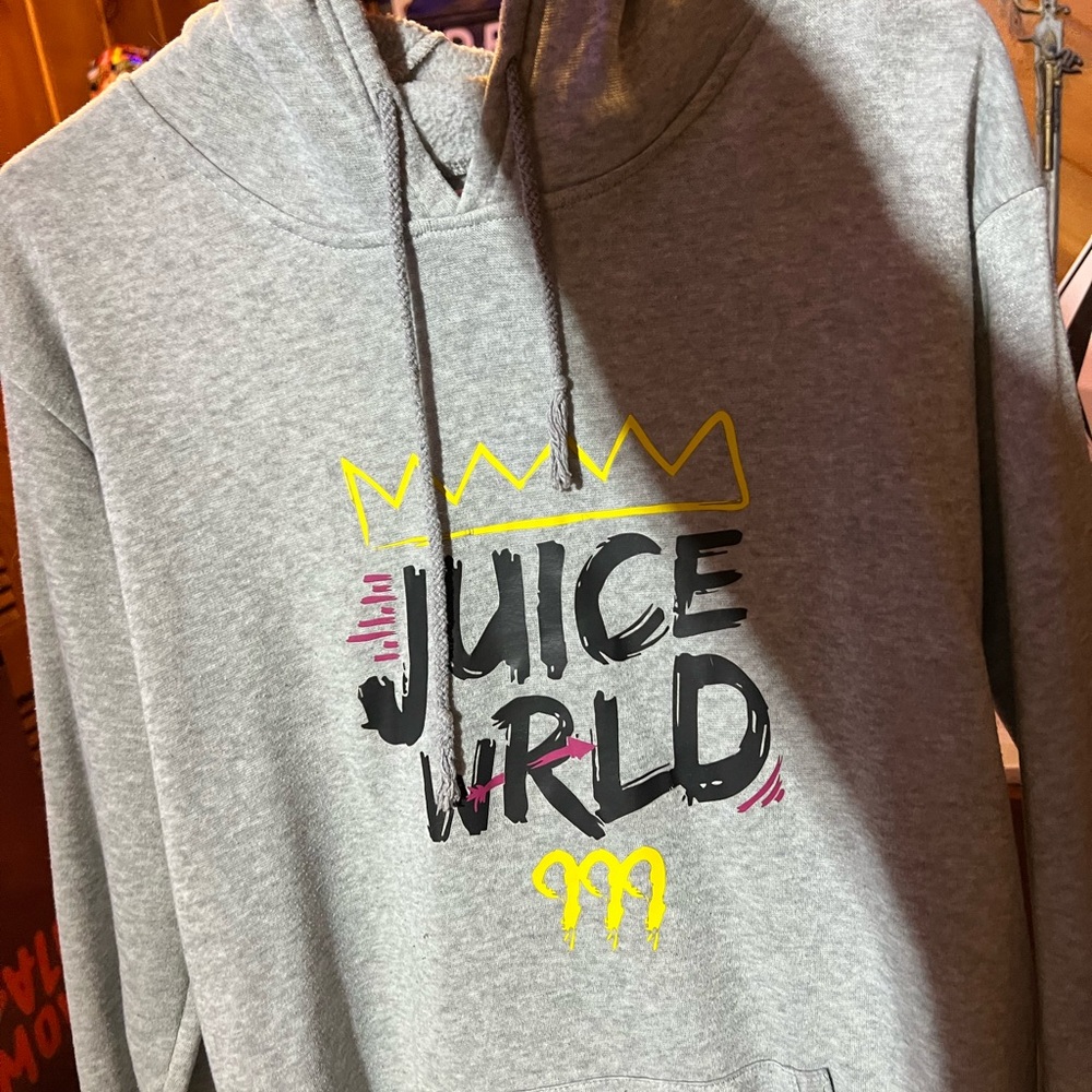 Grey Juice WRLD hoodie